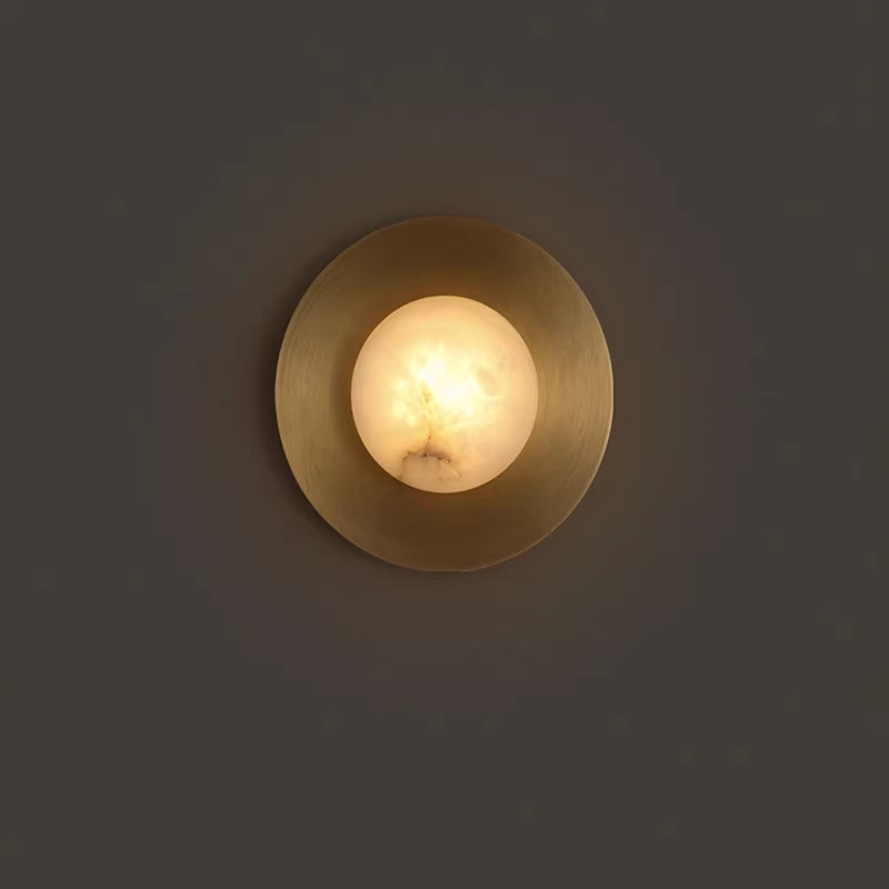 Interior Design Remote - İtalyan Tasarımcı Lüks Mermer Duvar Lambaları