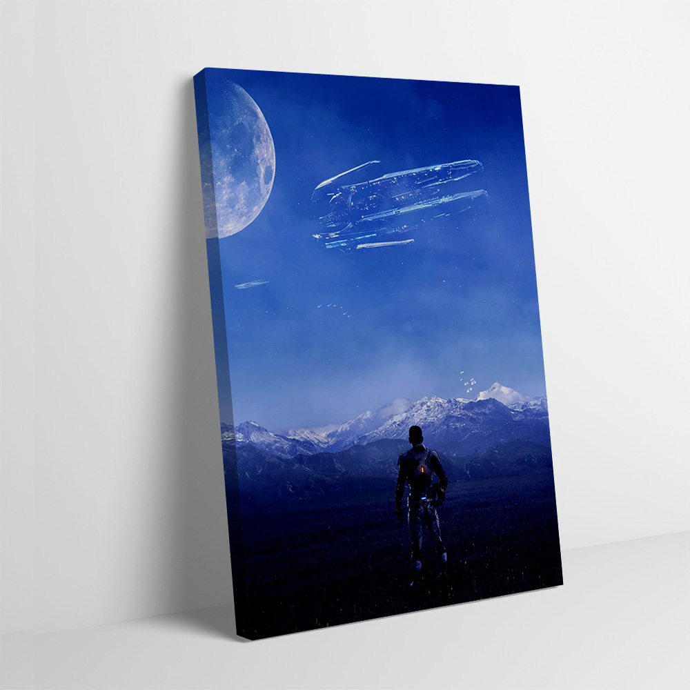 Interior Design House - Mass Effect Andromeda Posteri Özelleştirilebilir Baskılı