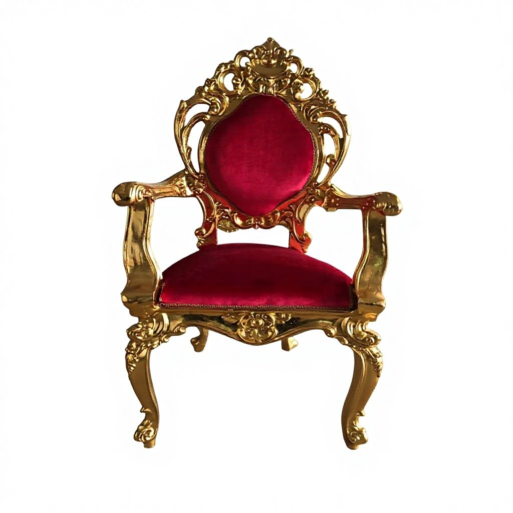 Interior Design Gold - # İtalyan Esintili Barok Yemek Sandalyesi