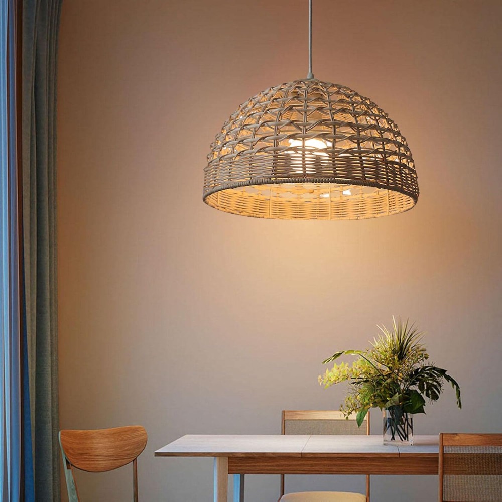 JOYINLED Japon Tarzı Rattan Av - Wicker Pendant Shade incelemesi ve fiyatı