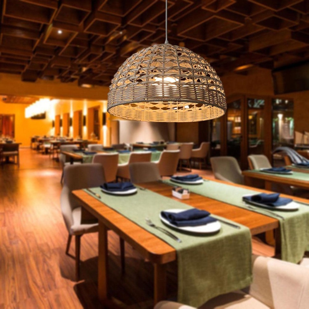 JOYINLED Japon Tarzı Rattan Av - Wicker Pendant Shade incelemesi ve fiyatı