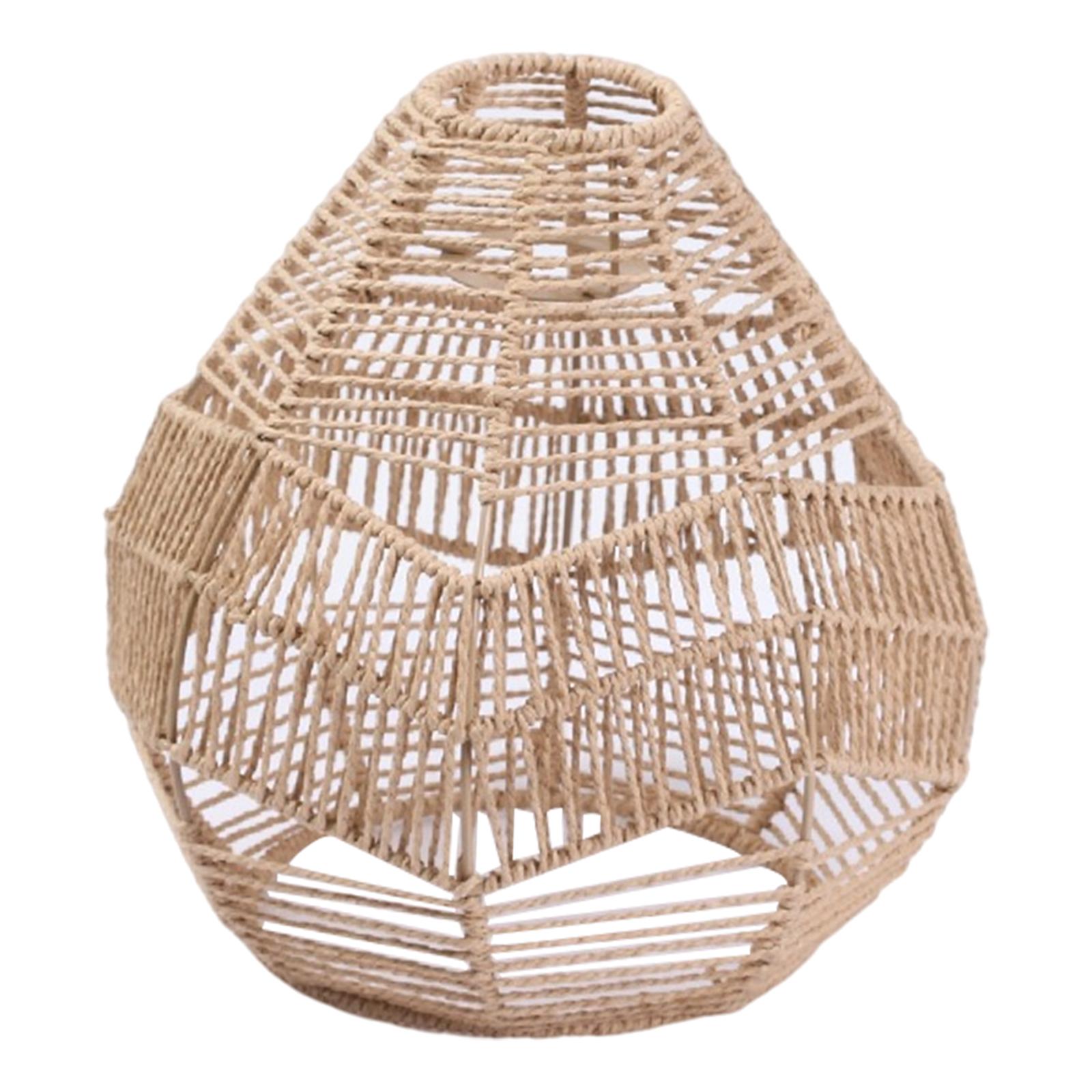 Boho Sarkıt Abajur Kağıt Halat - Wicker Pendant Shade incelemesi ve fiyatı