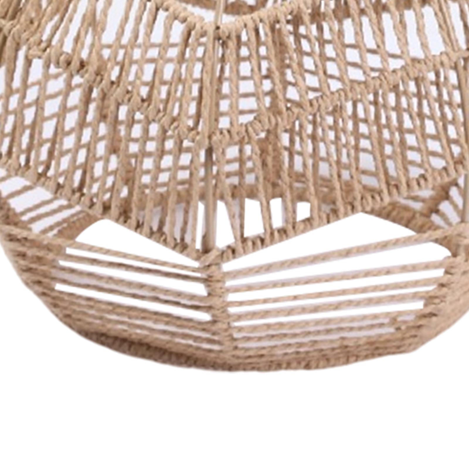 Boho Sarkıt Abajur Kağıt Halat - Wicker Pendant Shade incelemesi ve fiyatı