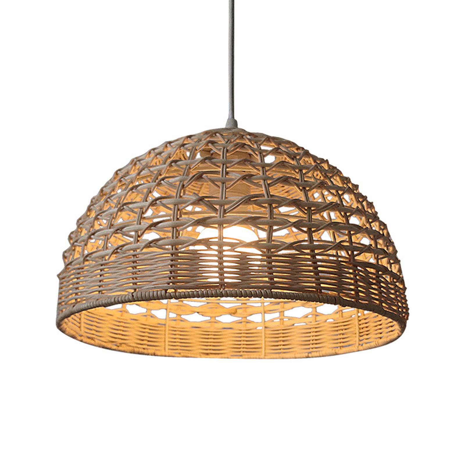 Rattan Abajur Hasır Sarkıt Işı - Wicker Pendant Shade incelemesi ve fiyatı