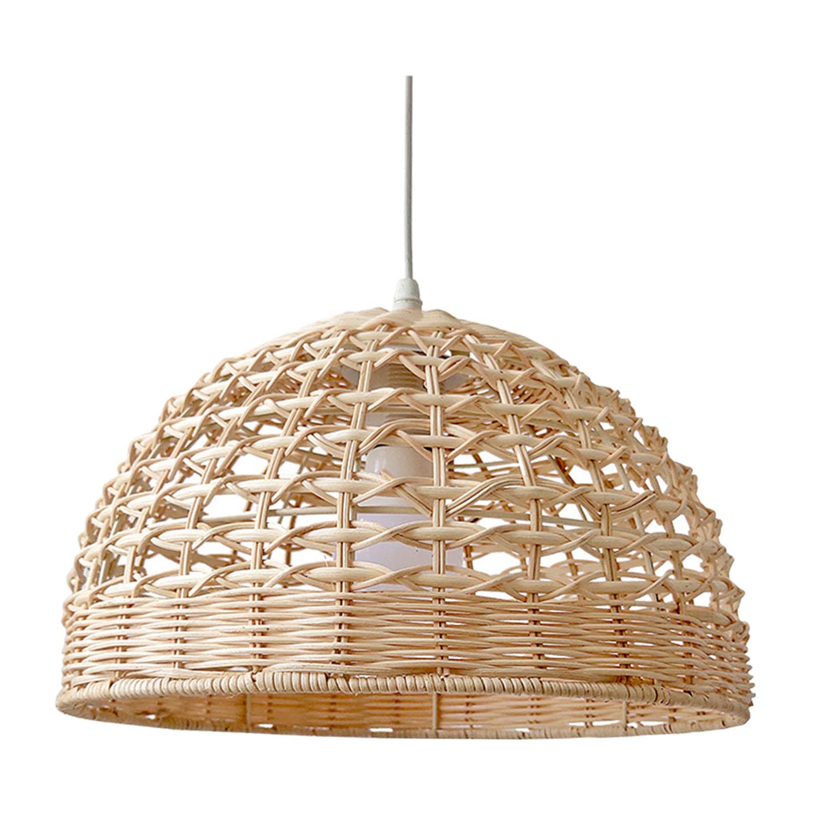 Rattan Abajur Hasır Sarkıt Işı - Wicker Pendant Shade incelemesi ve fiyatı