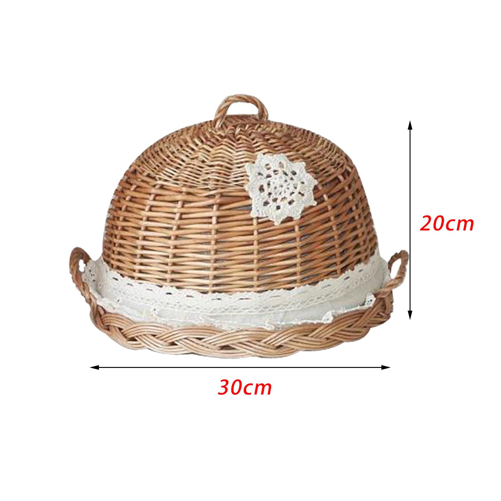 Yemek Kubbesi Kapağı ve Servis - Rattan Tray Handle incelemesi ve fiyatı