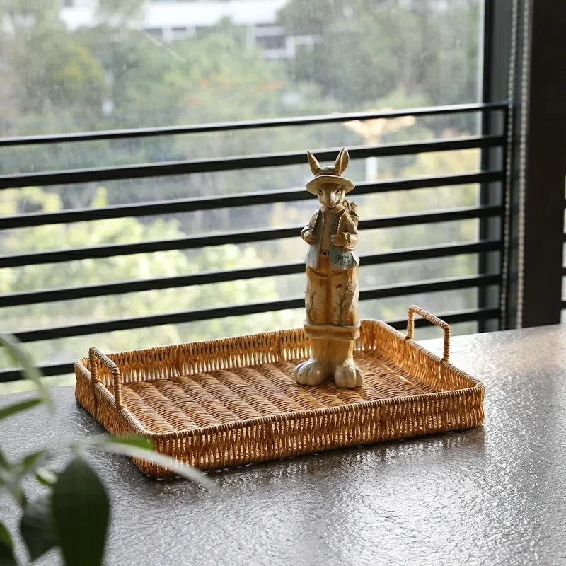 Plastik Saklama Tepsisi Saplı  - Rattan Tray Handle incelemesi ve fiyatı