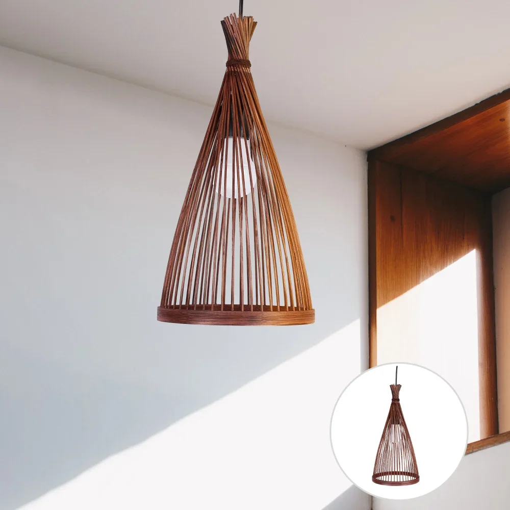 Japon avize doğal bambu Rattan - Wicker Pendant Shade incelemesi ve fiyatı