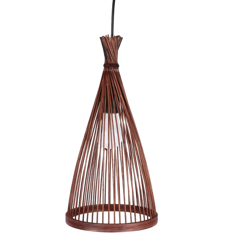 Japon avize doğal bambu Rattan - Wicker Pendant Shade incelemesi ve fiyatı