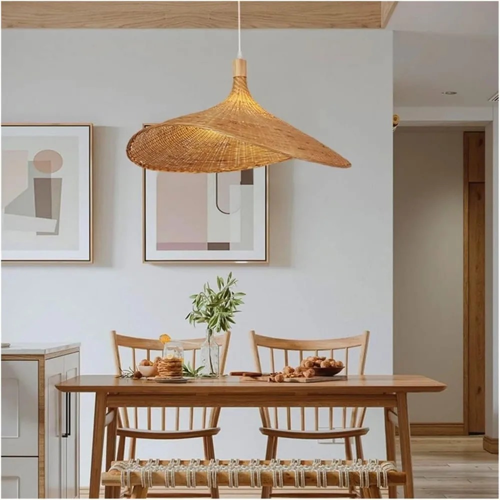 JOYINLED Dokuma Sarkıt Lamba H - Wicker Pendant Shade incelemesi ve fiyatı