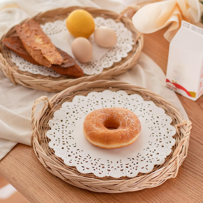 Vietnamca hasır sepet Rattan d - Rattan Tray Handle incelemesi ve fiyatı