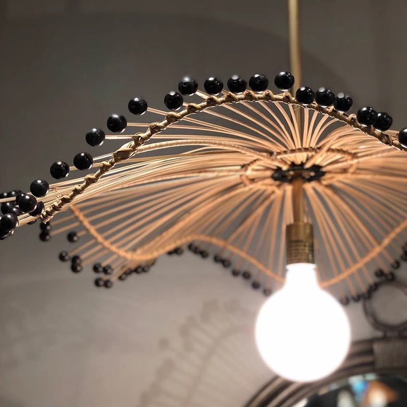 Japon Tarzı Wabi Sabi El Yapım - Wicker Pendant Shade incelemesi ve fiyatı