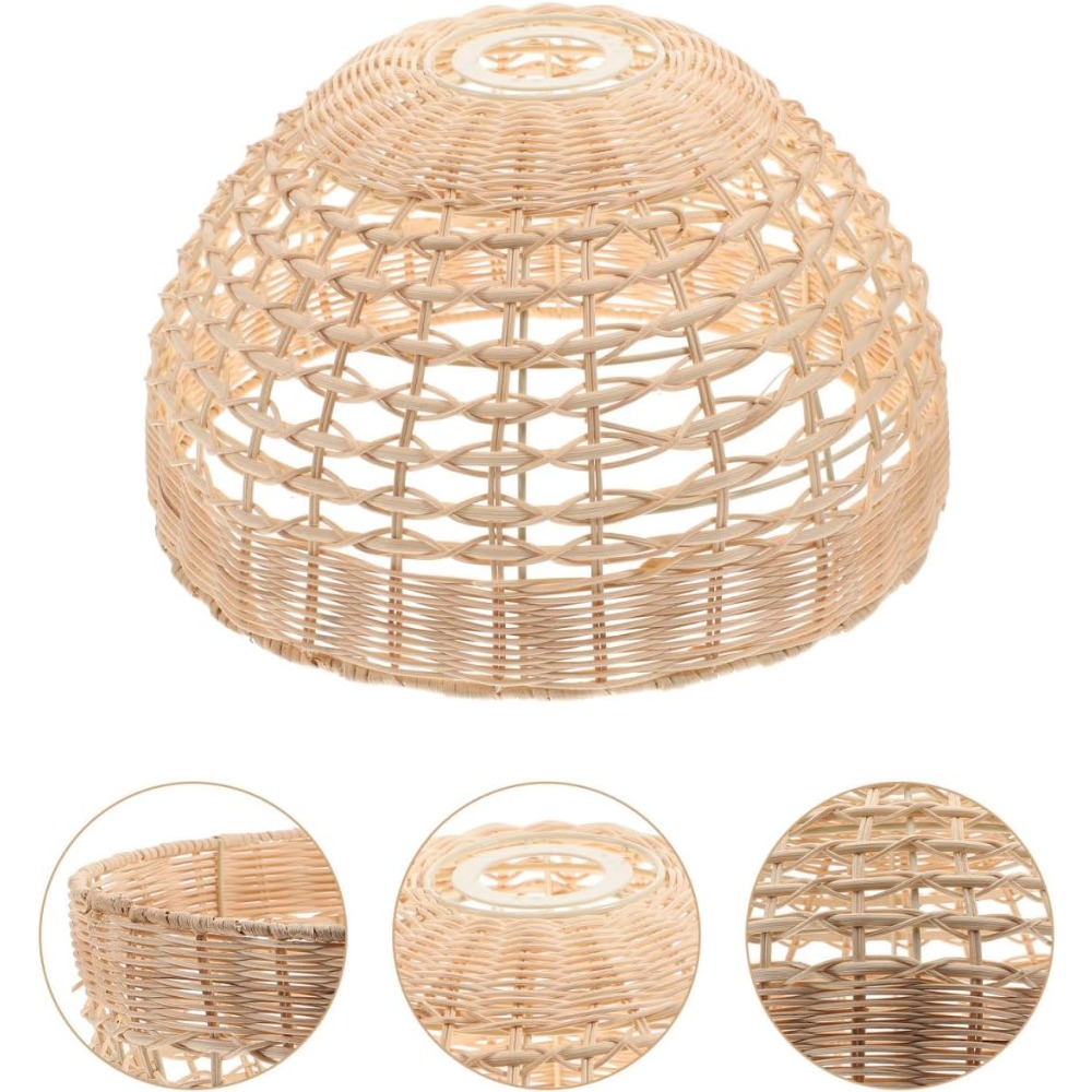 Rattan Sarkıt Lamba Dokuma Kaf - Wicker Pendant Shade incelemesi ve fiyatı