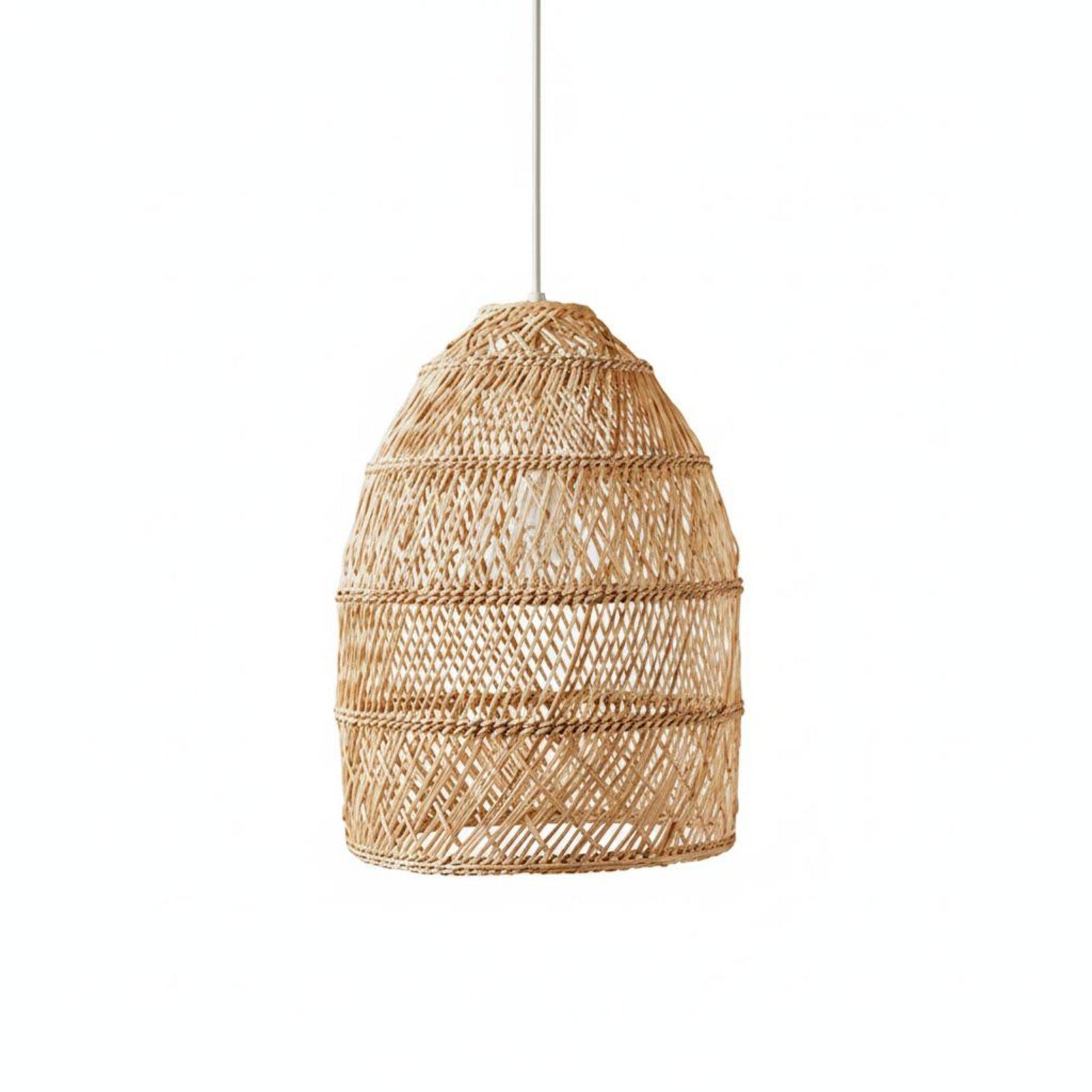 Yaratıcı Rustik Dokuma Abajur, - Wicker Pendant Shade incelemesi ve fiyatı