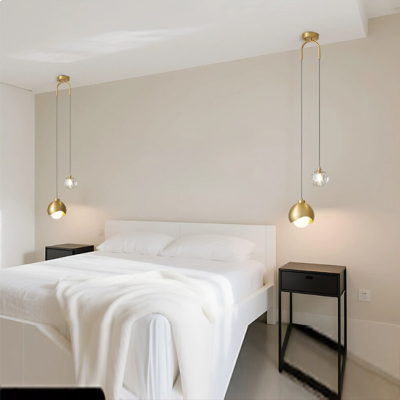 Yatak odası başucu asılı sarkı - Interior Design Gold incelemesi ve fiyatı