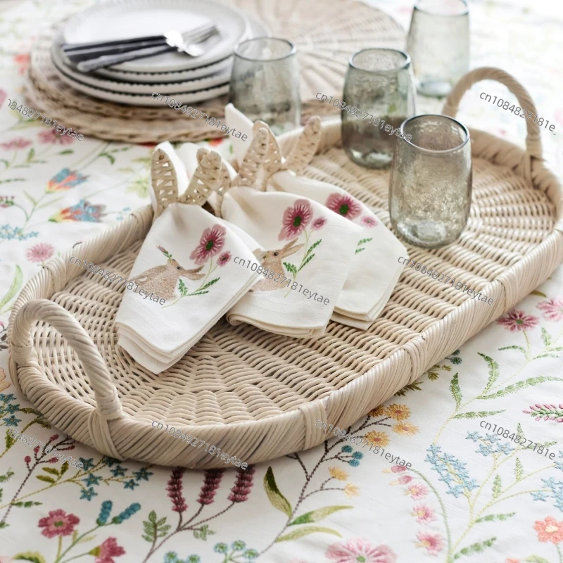 Rattan Dekor Tepsisi, El Yapım - Rattan Tray Handle incelemesi ve fiyatı