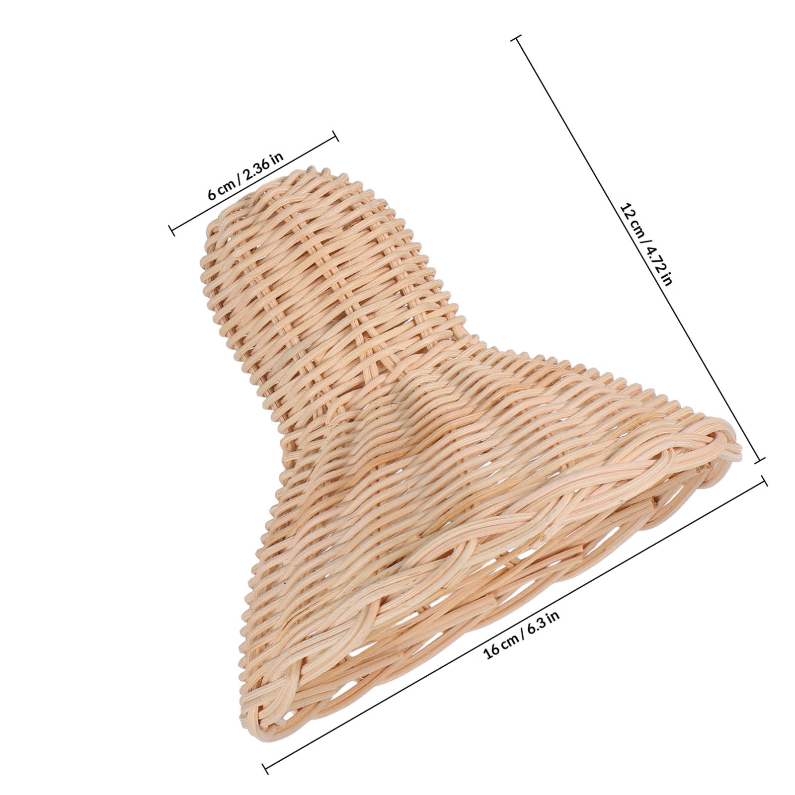Rattan Abajur El Dokuması Doğa - Wicker Pendant Shade incelemesi ve fiyatı