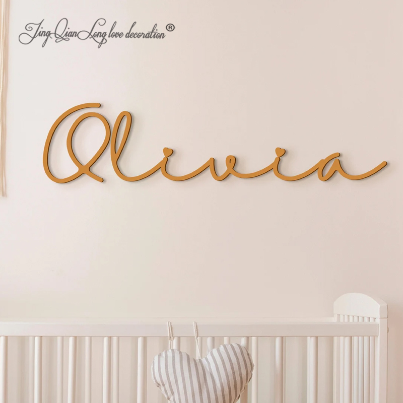 Özel Ahşap Bebek İsim Tabelası - Interior Design Names incelemesi ve fiyatı