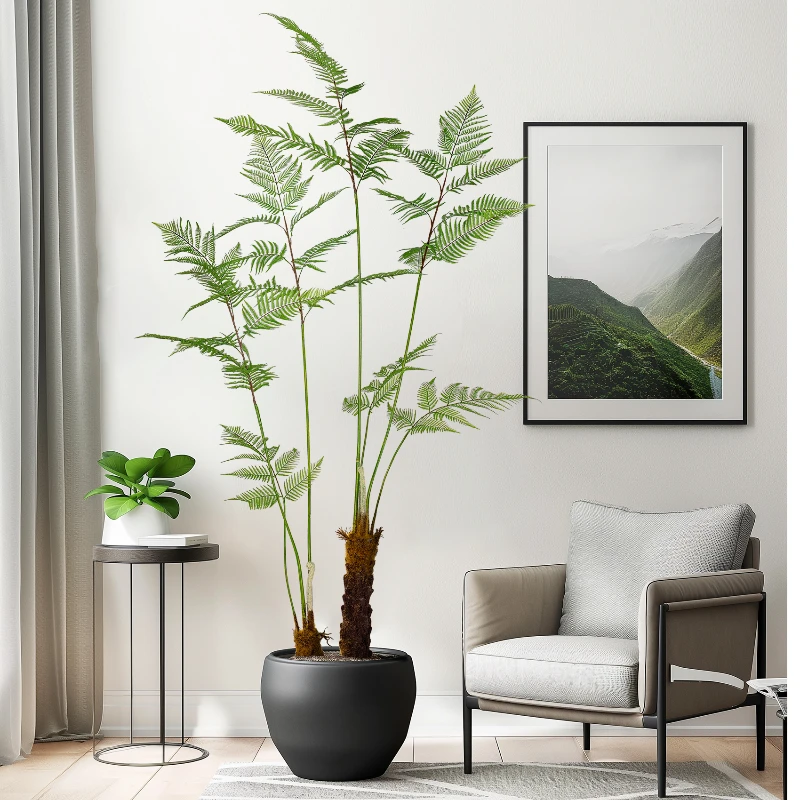 Büyük Simüle Altın Maymun Fern - Interior Design Gold incelemesi ve fiyatı
