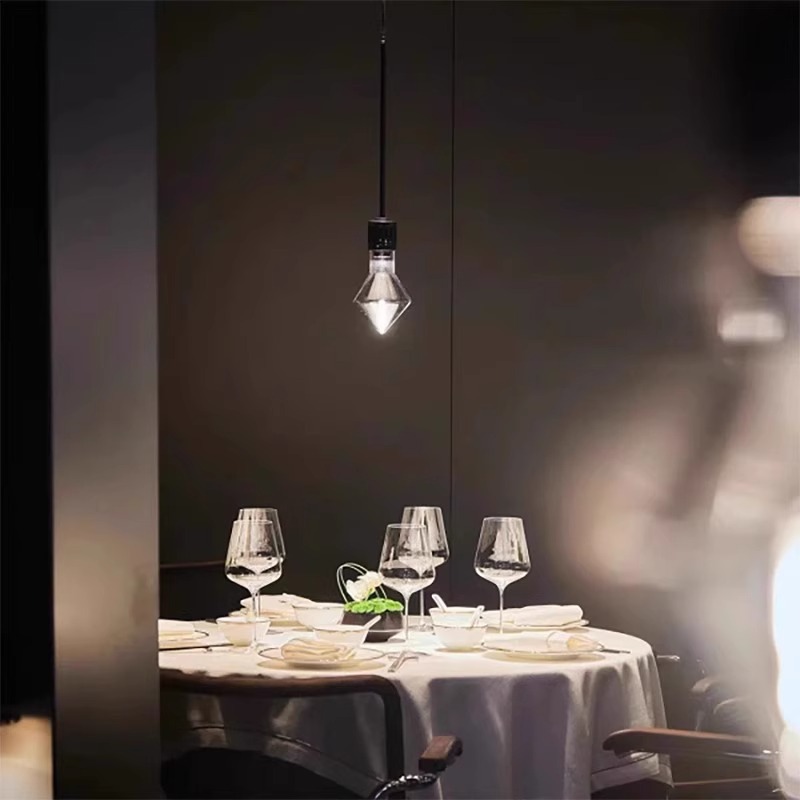 İskandinav Tasarımcı Cam Kolye - Interior Design Remote incelemesi ve fiyatı